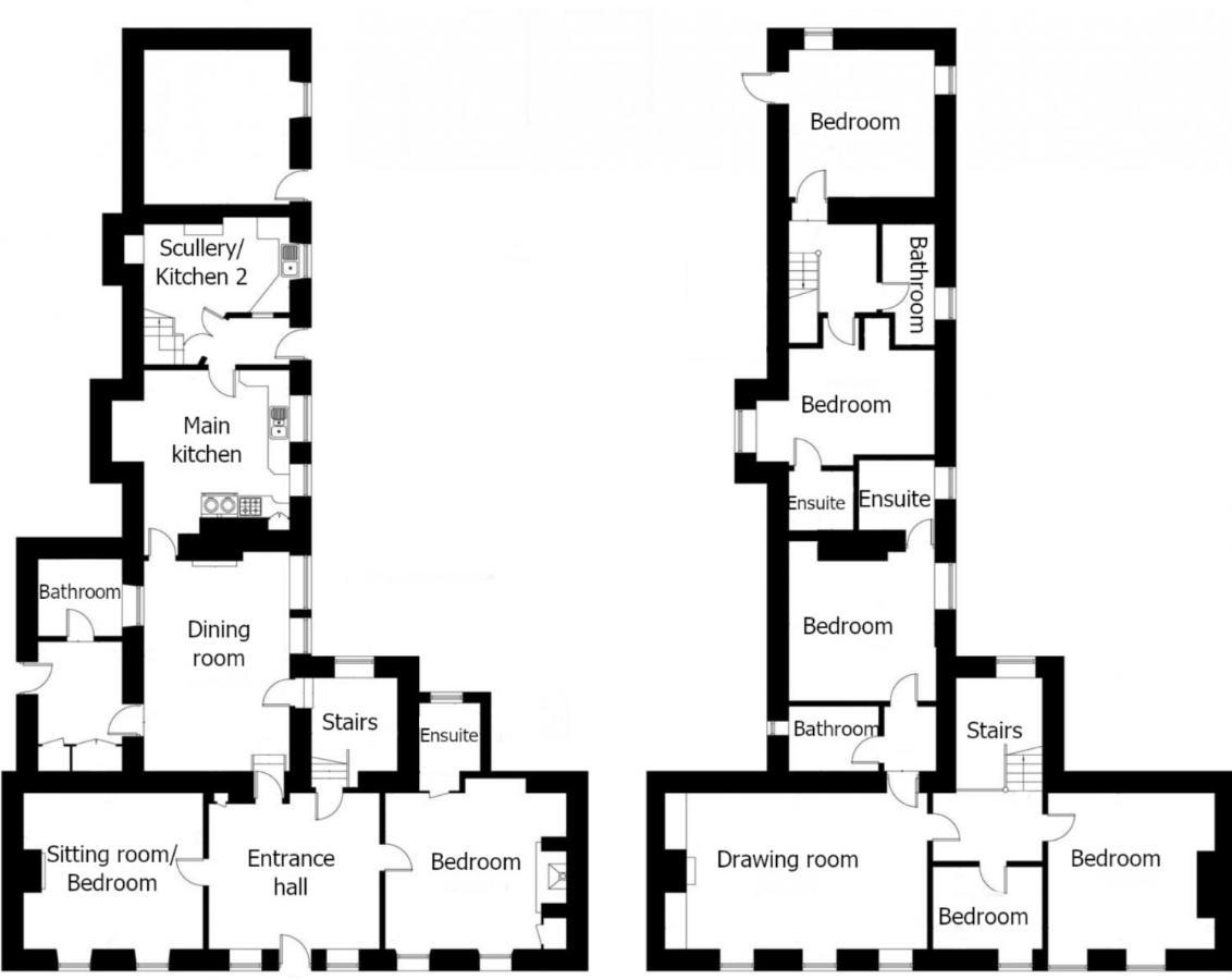 Topside House - Beautiful 7 Bedroom House With Hottub Wifi And Parking Near Bath Wells Frome Oakhill Esterno foto